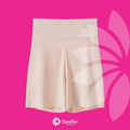 YOGA Short de Segurança Cintura Alta Feminino de Seda Fria Respirável - Some Barriga! Super Fina e Confortável. Não marca a Roupa