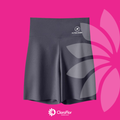 YOGA Short de Segurança Cintura Alta Feminino de Seda Fria Respirável - Some Barriga! Super Fina e Confortável. Não marca a Roupa