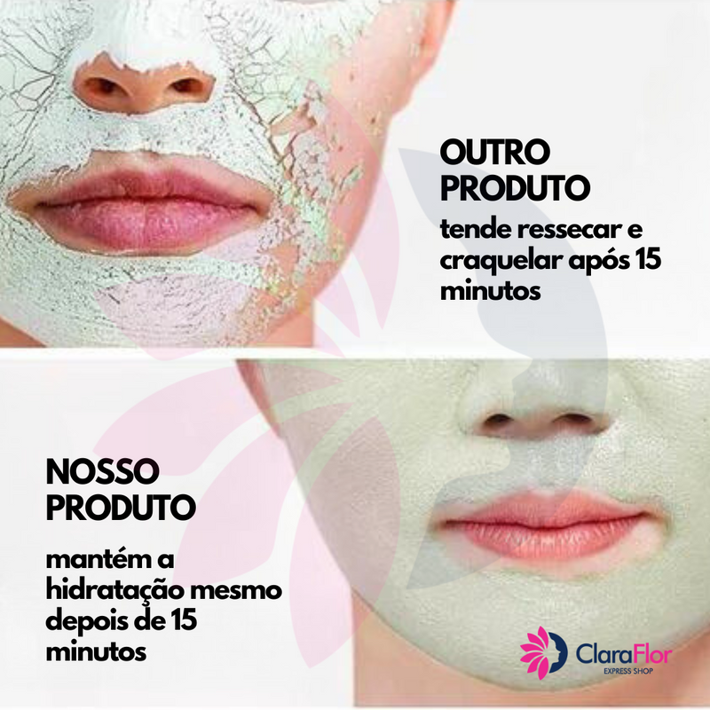 Green Mask. A Máscara de Chá Verde para Limpeza Profunda de Cravos e Acnes, Controle de Oleosidade da Pele e Hidratação. Com Argila Purificante. Pote de 40g.