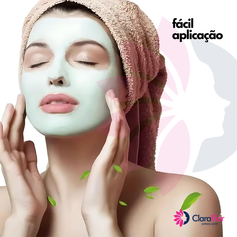 Green Mask. A Máscara de Chá Verde para Limpeza Profunda de Cravos e Acnes, Controle de Oleosidade da Pele e Hidratação. Com Argila Purificante. Pote de 40g.