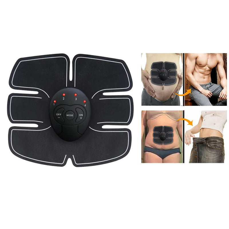 Estimulador Muscular Sem Fio EMS - Corpo Fitness - Perda de Peso Corporal - Emagrecimento