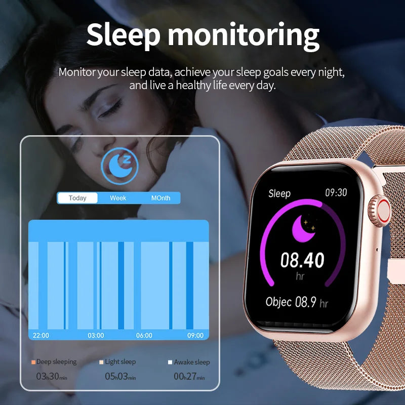 Smartwatch Xiaomi com Monitor de Diabete - Mede Açúcar no Sangue - Atenda ligações pelo relógio