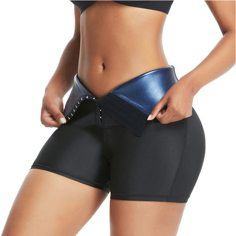 Shorts Modelador Efeito Sauna - Seca Barriga Queima Gordura!