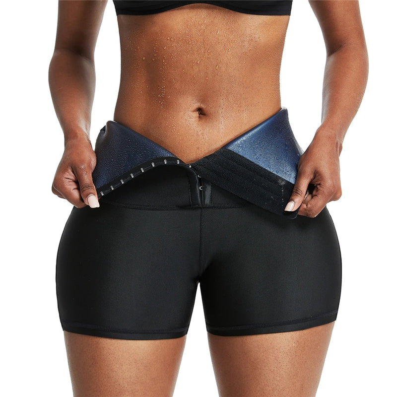 Shorts Modelador Efeito Sauna - Seca Barriga Queima Gordura!