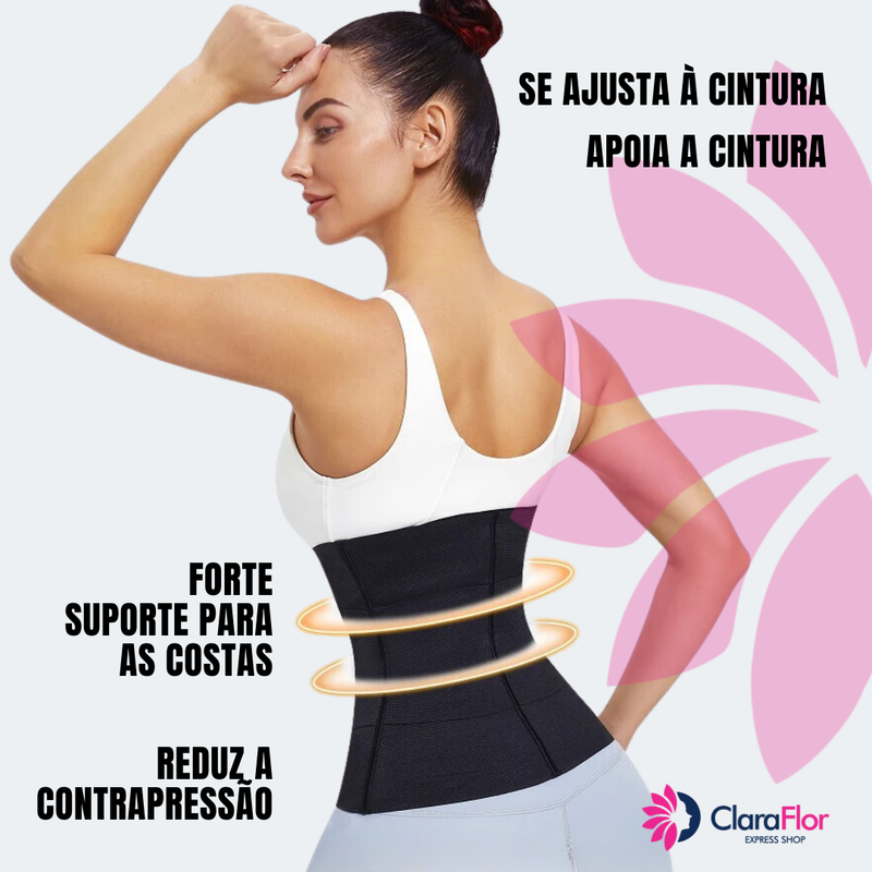 Slim Belt Cinta de Emagrecimento Feminino. Barriga Zero & Postura Perfeita