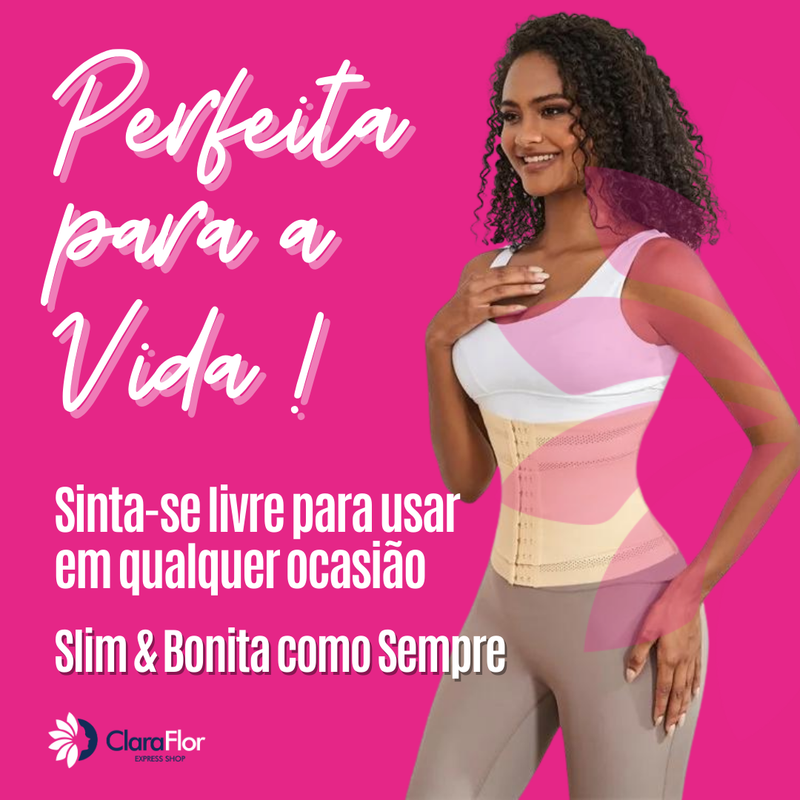 Slim Belt Cinta de Emagrecimento Feminino. Barriga Zero & Postura Perfeita