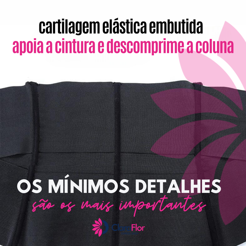 Slim Belt Cinta de Emagrecimento Feminino. Barriga Zero & Postura Perfeita