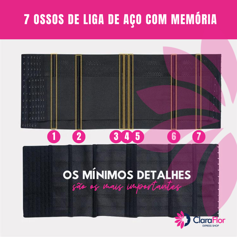 Slim Belt Cinta de Emagrecimento Feminino. Barriga Zero & Postura Perfeita